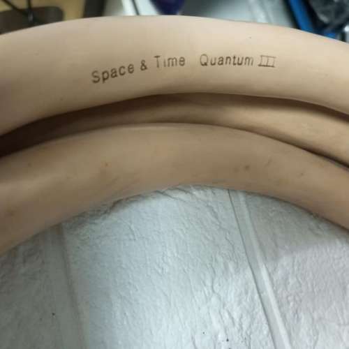 Tara Labs Space & Time Quantum IIl Speaker Cable 喇叭線3.5M長度一對,十幾斤重.
