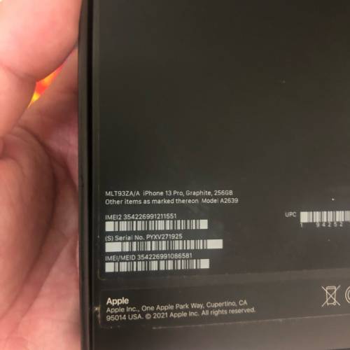 Black - Full set 99%new iPhone 13 Pro 256gb battery 100% one month warranty