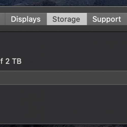 16 吋 MacBook Pro 太空灰 (intel i9, 2TB SSD, 16GB RAM, Touch Bar）
