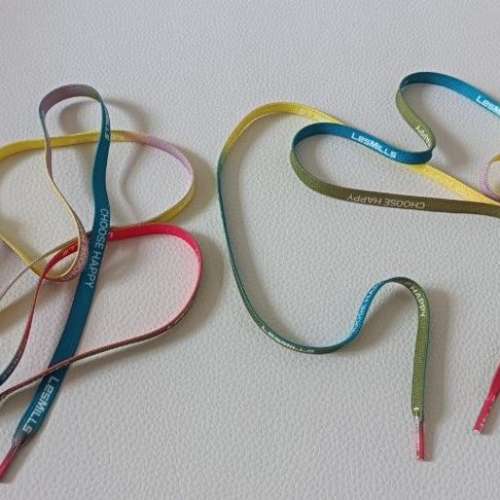 全新 LesMILLS 彩色 鞋帶