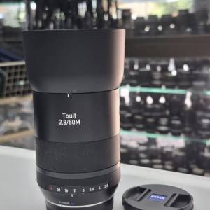 ZEISS TOUIT MAKRO PLANAR 50MM F2.8 T* LIKE NEW FUJIFILM X MOUNT