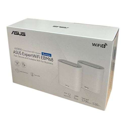 ASUS ExpertWiFi EBM68 Business Mesh System 2-Pack