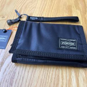 Porter Capsule Wallet 555-06439 日本吉田三摺銀包 黑色