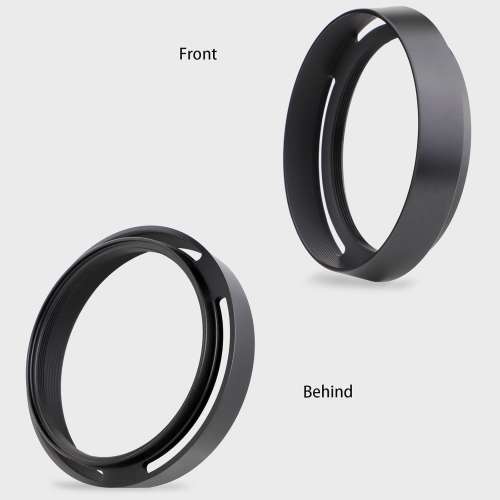 HAOGE LH-LQOB Metal Lens Hood For LEICA Q (Typ 116) 金屬遮光罩