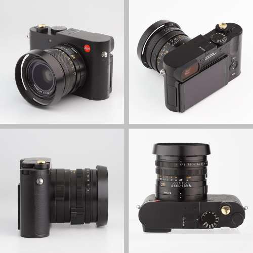 HAOGE LH-LQOB Metal Lens Hood For LEICA Q (Typ 116) 金屬遮光罩