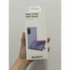 誠徵 Sony Xperia 10 V Style Cover with Stand XQZ-CBDC (淺紫色)