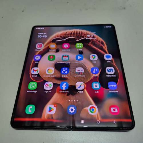 samsung fold 4 12+1T 5G 綠色港版淨機有單有保養