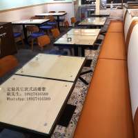 阿飛冰室梳化 實木玻璃餐枱，龍門冰室梳化傢私 深圳餐桌椅梳化工廠，香港餐廳防火證書