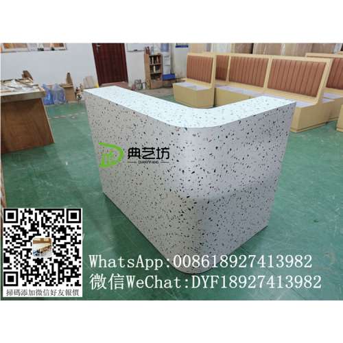 收銀櫃 前台櫃 公司前台吧檯 茶水櫃 餐廳收銀櫃 雲石前台櫃 防火膠板收銀櫃，餐廳櫃...