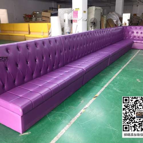 酒吧耐火皮梳化，酒吧防火梳化，酒吧人造皮梳化，訂造卡位梳化，卡位卡座沙發，度身...