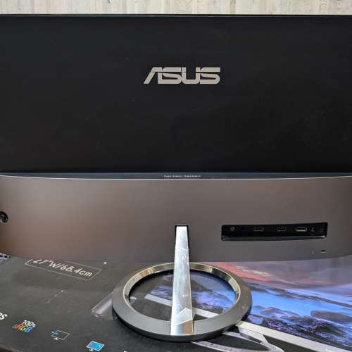 27吋 2K Asus MZ27A, 90% new 有盒