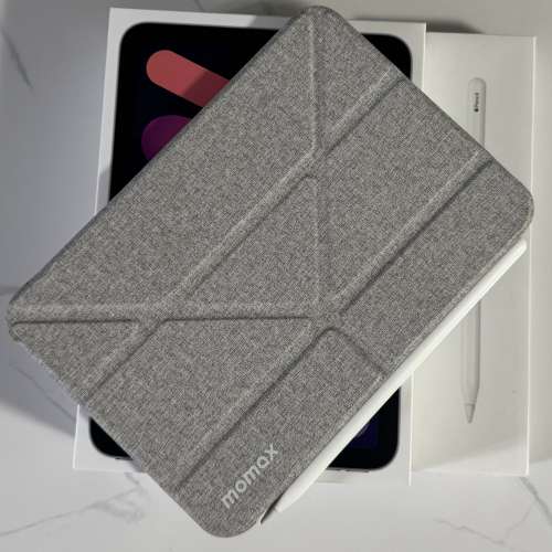 98% new iPad mini 6 256g WiFi + 5g with Apple Pencil 2