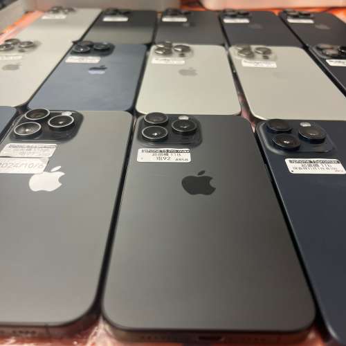 (電子之家，超多apple 靚機）Apple iPhone 15 pro max/256,512gb & 1Tb/高質超靚機...