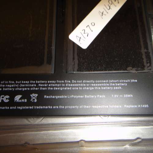 APPLE A1495 原裝電芯電池 適用 MacBook Air 11吋 A1370