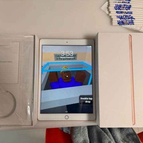 ipad 7 128gb rose gold金色