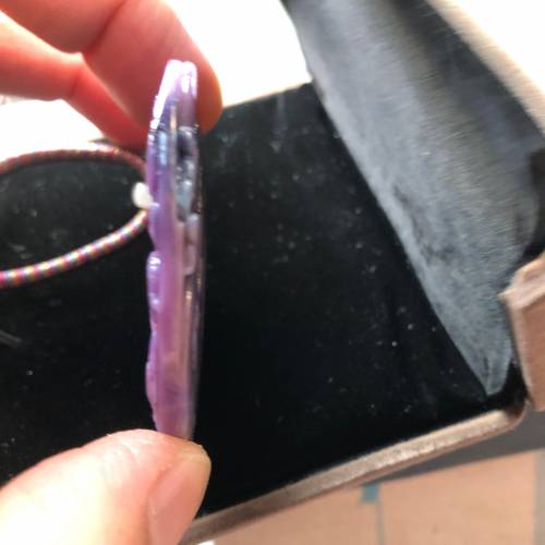 Sugilite 舒俱徠 雙面 圓牌 鳳凰