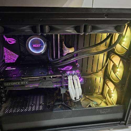 高端 電競 靜音 打機 畫圖 超頻 頂配 RGB 桌上電腦 水冷 PC Intel i9 Asus ROG RTX...