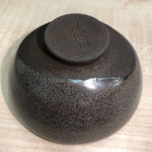 建盞 仿古宋型 灰貝色系 純柴燒 張圣志