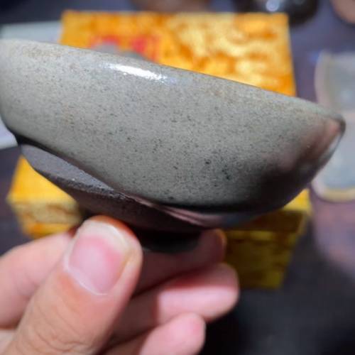 建盞 仿古 宋型 純柴燒 張圣志 灰貝系