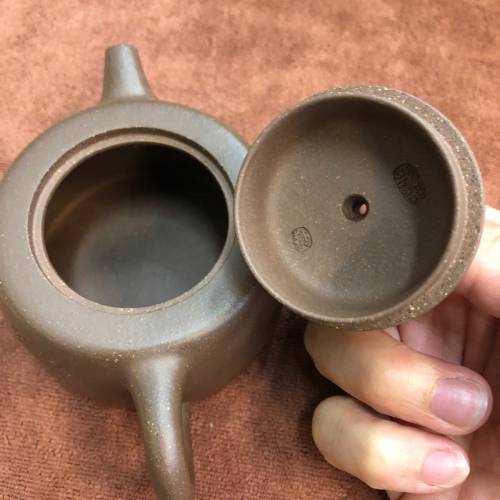 紫砂茶壺 天青泥 井欄 純手工制