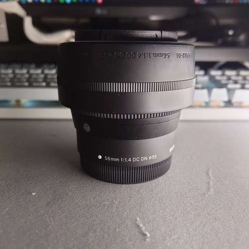 新淨Sigma 56mm F1.4 DC DN | C EF-M MOUNT