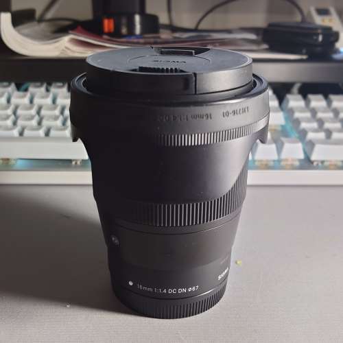 新淨Sigma 16mm F1.4 DC DN EF-M MOUNT