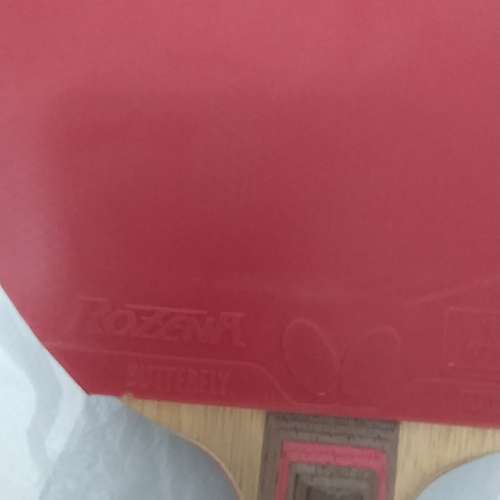 Butterfly 乒乓球板1塊連套