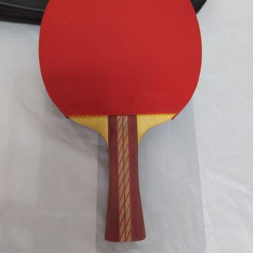 紅雙喜乒乓球板1塊+JOEREX球袋1個