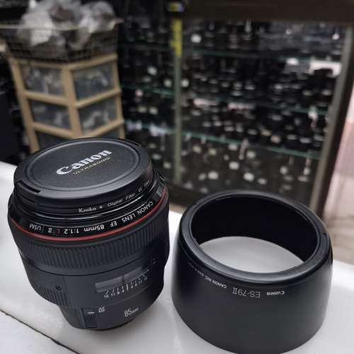 CANON EF 85MM F1.2L II USM LIKE NEW