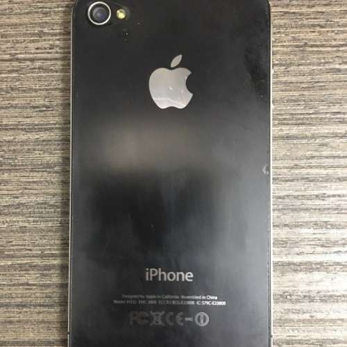 iphone 4 BK 16g iOS 香港插頭 充電線 數據線 收藏