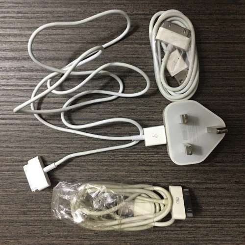 iphone 4 BK 16g iOS 香港插頭 充電線 數據線 收藏