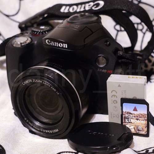 追星之選 Canon Powershot SX40 HS SX40HS 數碼相機 35倍天涯鏡 DIGIC 5 連原裝電池...