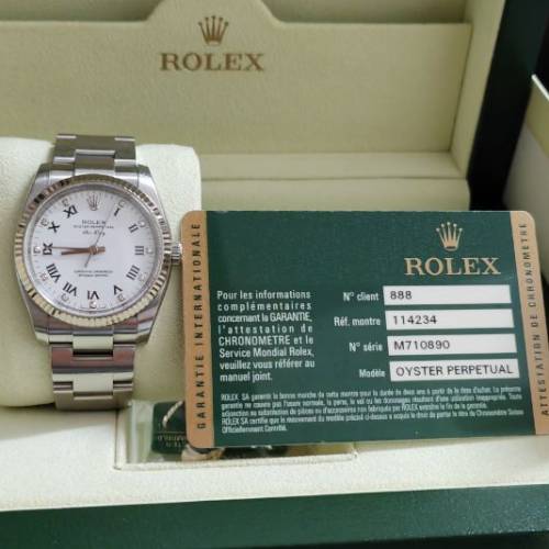 ROLEX 124234 白面有石