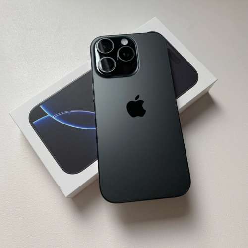 iPhone 16pro 港行512黑色