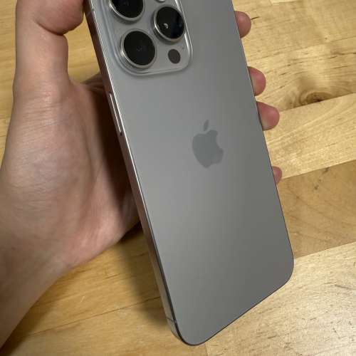 [未過保養] Phone 15 Pro Max 256GB Natural Titanium 原色鈦金屬