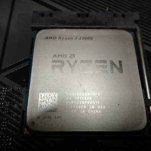 AMD Ryzen 3 3200G 連 ASUS PRIME B450M-A MATX主版 Socket AM4