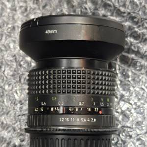 Carl Zeiss 28/2.8 P MC JENA for Canon EF