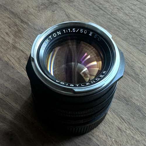 Voigtlander Nokton 50mm 1.5 SC II Aspherical VM Typ II Leica M Mount