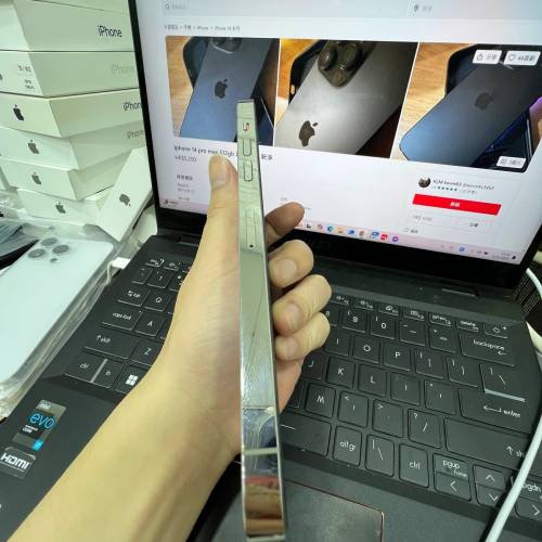 （94%電池）IPhone 14 pro max 512gb 白色 港版行貨雙卡