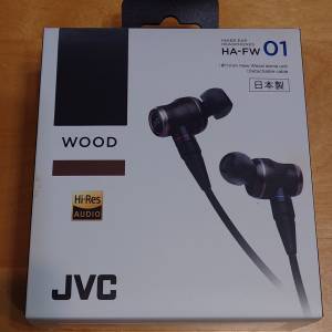 JVC HA-FW01 木震膜耳機