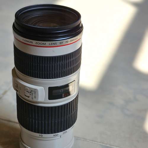 Canon EF 70-200mm f/4L IS USM 連濾鏡