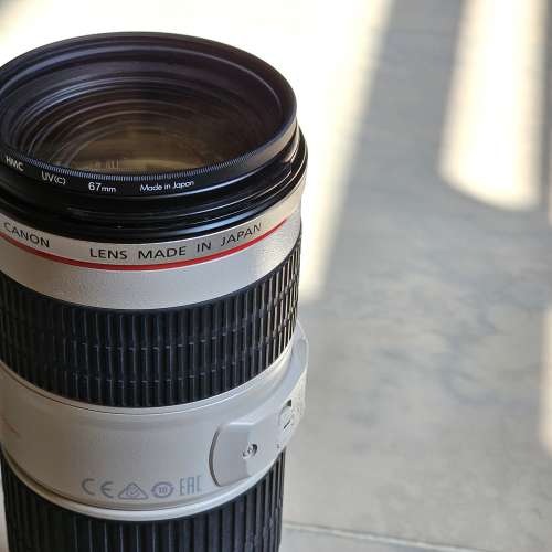 Canon EF 70-200mm f/4L IS USM 連濾鏡
