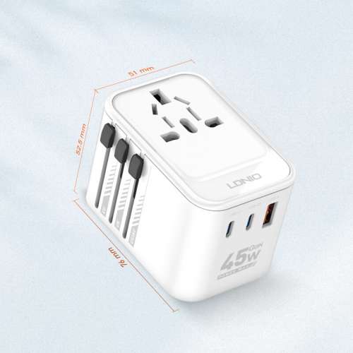 LDNIO 旅行充電 GaN 快充 快差 65w 45w