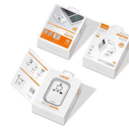 LDNIO 旅行充電 GaN 快充 快差 65w 45w