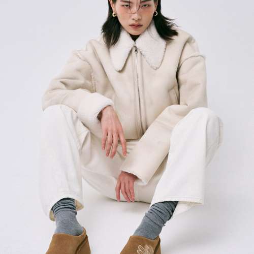 售完即止🌸韓國代購🇰🇷Mardi Mercredi CLASSIQUE WINTER PLATFORM MULE | 預訂約2-...