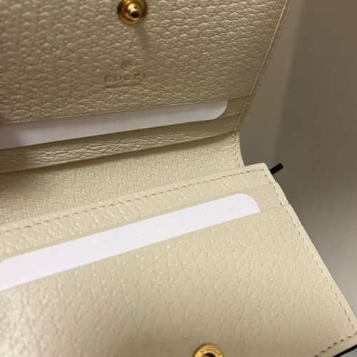 Gucci OPHIDIA GG卡片銀包