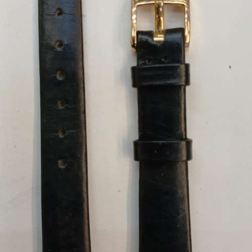 Vintage Rolex 12mm Leather Strap w/Original Buckle