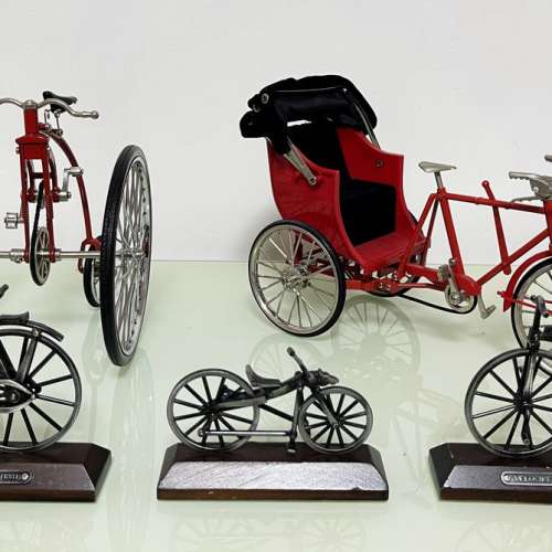 復古三輪車模型全套