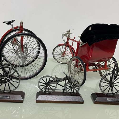 復古三輪車模型全套