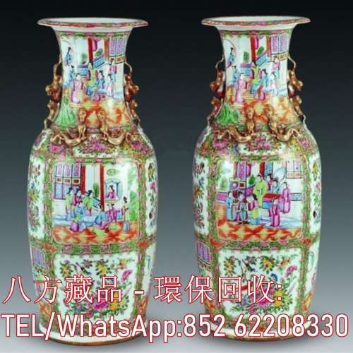 【八方藏品】高價回收瓷器，花瓶花樽，碗，杯，盤，插屏，瓷板畫，鼻煙壺，觀音，福...